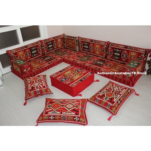 Arap Koltuk, Outdoor Floor Seating, Oryantal Desen, Osmanlı Masa, Nargile , Halı, Kanepe