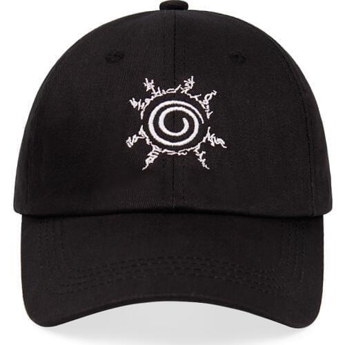 Japanese anime dad hat naruto seal 100% cotton embroidery baseball cap snapback unisex cartoon fashion hip hop casual sun hats