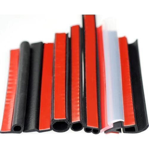 Big D P Z Y Car Styling Auto Rubber Seals Car Door Seal Weatherstripping Sound Insulation Door Seal Windshield Rubber Seal Strip