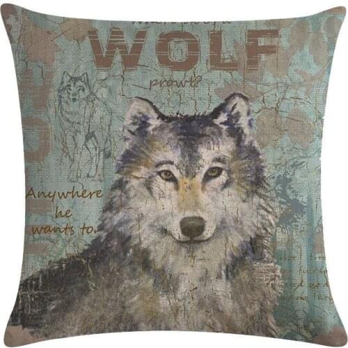Printed animal series throw pillow case design Throw Pillow Case Decorative for Couch Cushion Cover