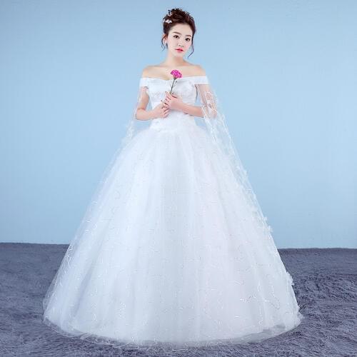 Red Wedding Dress Bride Princess Sweet Ball Grown Wedding Dresses New Dress Large Size