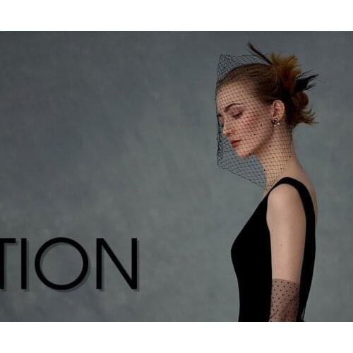 Big grid mask veils lace masked balls bars nightclubs Christmas photo props eye mask