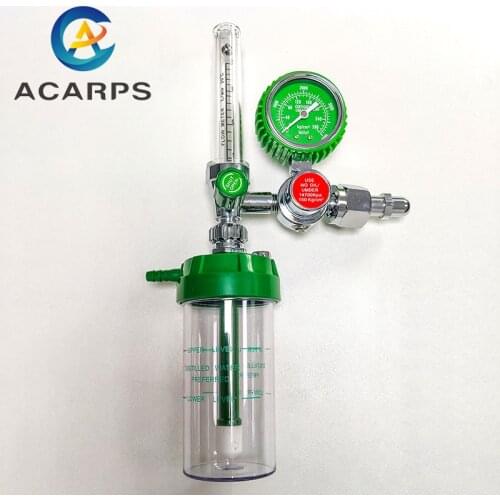 Medical Oxygen Inhaler, Buoy Type Oxygen Inhaler, For Oxygen Cylinder 4000psi CGA540 G5/8