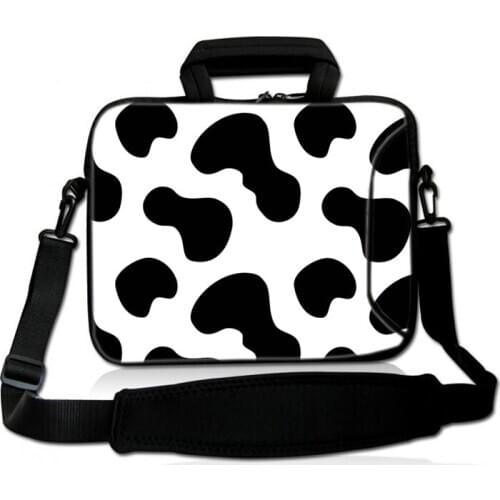 Milk lines laptop sleeve Shoulder bag case cover pouch For Apple Macbook Pro Air Reina Touch Bar & ID 11 12 13 15 16 17"