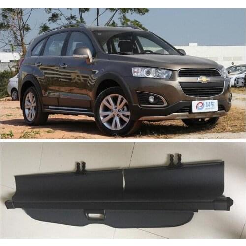 High Qualit Car Rear Trunk Cargo Cover Security Shield Screen shade Fits For Chevrolet Captiva 2007-2018 (black, beige)