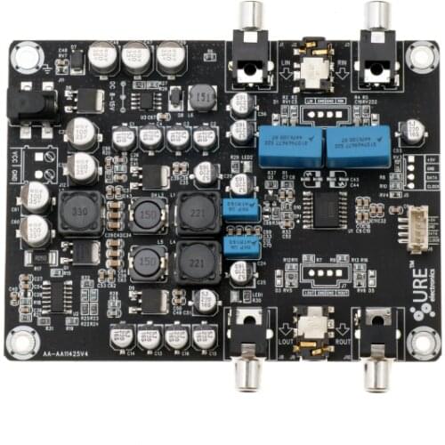 Latest upgrade SURE PGA2311 Digital Volume Control Pre-fever Amplified Tone Board 12V Finished HIFI LED indicator light