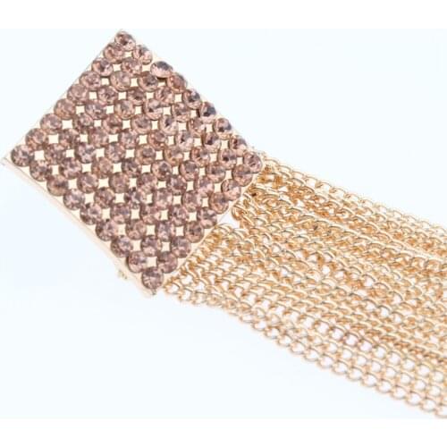 Prettyia Geometric Tassel Earrings Long Drop Bohemian Earings Dangle