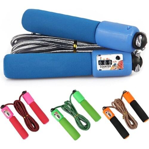 Exam Counting Student Children Sports Adjustable Braided Jumping Skipping Rope