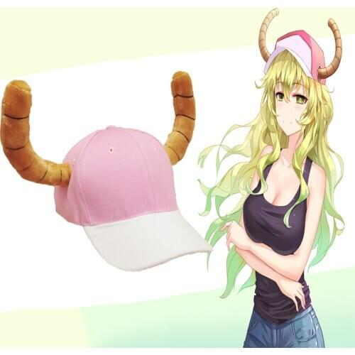 Kobayashi San Chi No Maid Dragon Cosplay Hat Quetzalcoatl Cosplay Hat Visor Sun Hat Halloween Miss Kobayashis Dragon Maid Hat