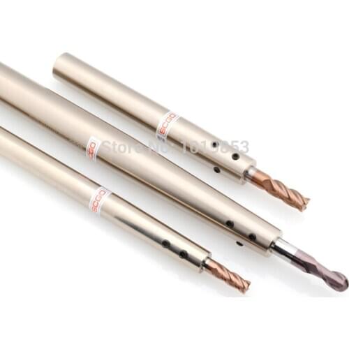 SCGO for 3 4 6 8mm shank diameter solid carbide end mill deep cavity high precision side lock End mill extension holder