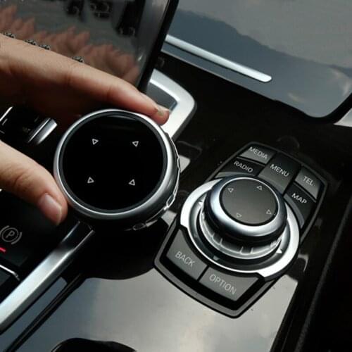 1PCS Car Interior Modification for BMW 3 5 7 Series X1 X3 X5 Multimedia Button Sequin Decoration Large Knob Cover, Auto Parts