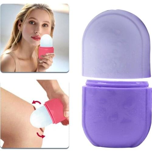 2 pcs Reusable Icing Cooling Ice Massage Cups Cold Massage Roller Ice Massage Sets for Muscle Spasms Ice Massage Roller Tool