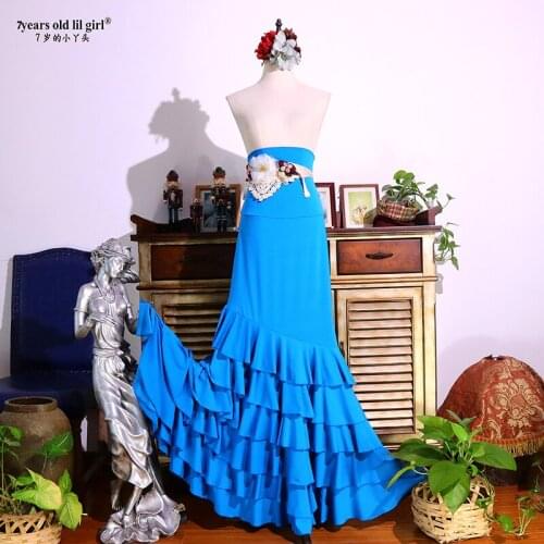 Flamenco 6 Layer Flounce Dress DTT38 Is a Popular Dance Wear Brand