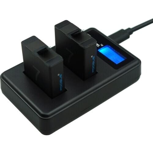 Batterie for gopro 7 8 Go pro Hero 5 black battery + LCD for gopro hero 6 battery Charger For Gopro Hero 5 battery