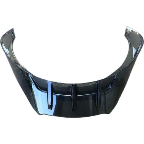 Free shipping Repair Parts Rear For Motorcycle Helmet One Size Rear Wing Big Tail Clear Black Or Yellow Color 3