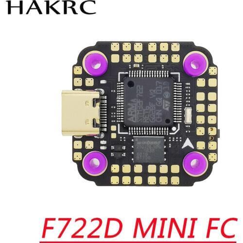 HAKRC F722/F405 MINI Flight Control 5V 9V Dual BEC Built-in OSD Controller 3-6S for RC Racing Drone FPV Quadcopter