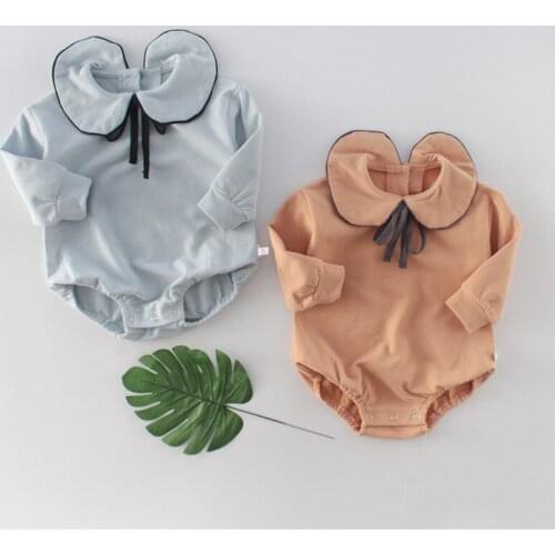 Newborn Baby Romper Spring 2020 New Born Baby Clothes Cotton Baby Girl Romper Infant Playsuit Toddler Jumpsuits Overalls