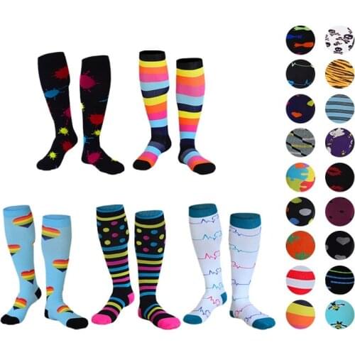 Calcetines De Compresion Meias De Compressao Compression Socks Men Women Chaussettes De Compression Mujer El Hombre