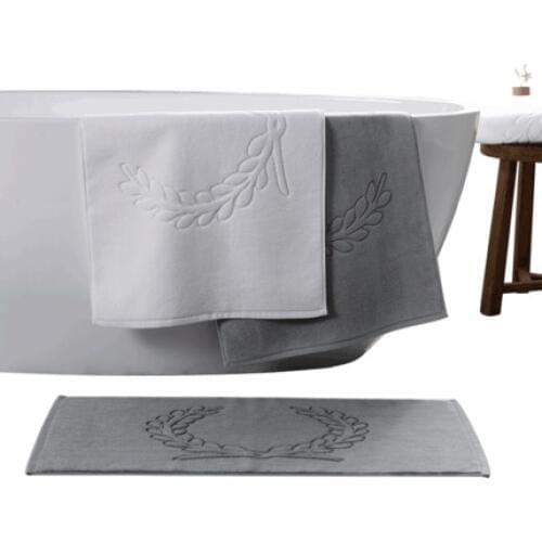 New fashion 100% Cotton mat Hotel Home Flool Towel Bathroom Carpet Absorbent Bath Mat Step Foot Pad Toilet Rugs Non-slip 50*80cm