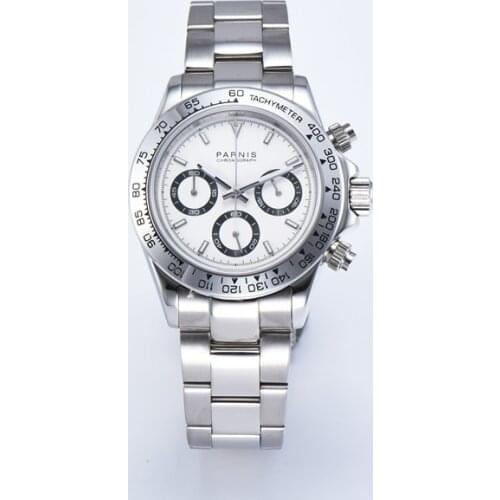 Mens sport watches,men chronograph watch PARNIS man quartz wristwatch military waterproof clock sapphire relogio masculino army