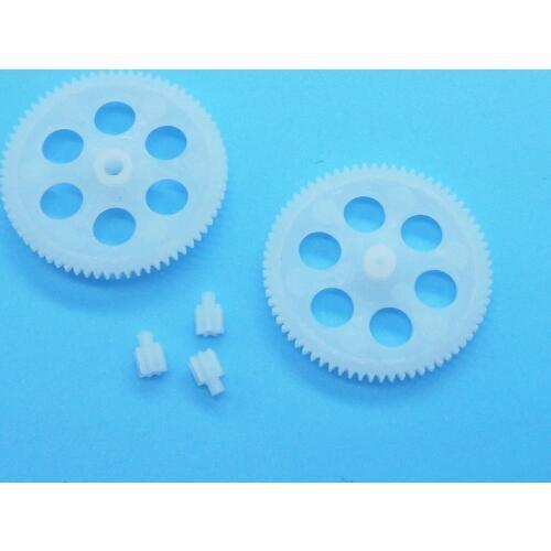 Mixed 5pcs Toy Helicopter Gear 0.3M 701A +702A+ 70.8A Pinions Micro Gears Toy Aircraft Accessories MIX5
