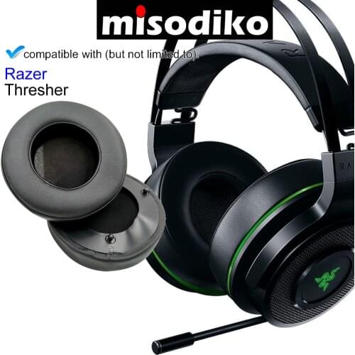 Misodiko Headphones Ear Pads Cushions Kit Replacement for Razer Thresher Ultimate/ 7.1/ Tournament Edition Gaming Headset