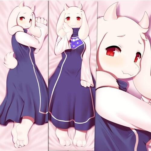 Anime Undertale Sans Dakimakura Cartoon Toriel Cosplay Hugging Body Pillow Case Male Otaku Cover Bedding Pillowcase