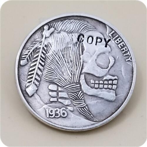 Hobo Nickel Coin_Type #19_1936-S BUFFALO NICKEL COIN