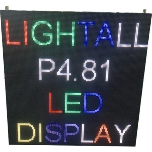 P4.81mm HD 104*104pixel Die Casting Aluminum Cabinet 500*500mm Indoor Full Color Led Video Wall Display Rental Screen
