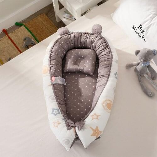 Portable Bed In Bed Crib Newborn Anti-shock Womb Bionic Bed Summer Anti-pressure Sleeping Magic Device