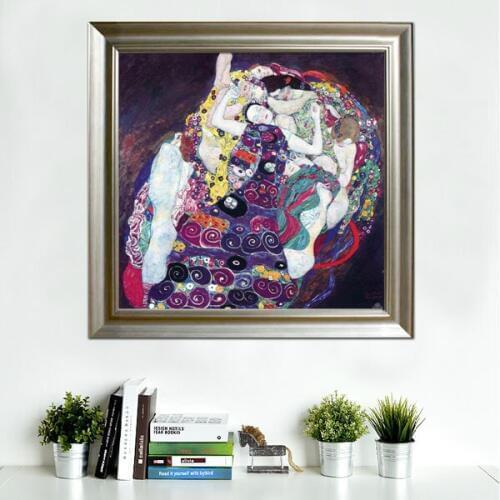 Handmade oil painting reproduction The Virgin by Gustav Klimt