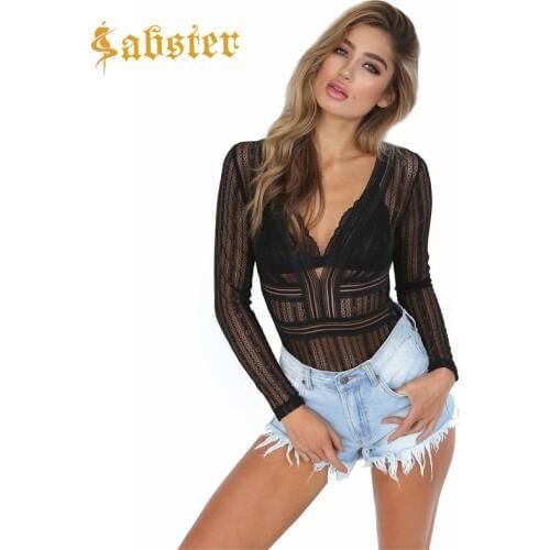 Женские кружевные боди SABSTER China At AliExpress
