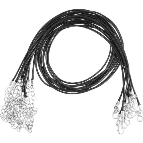 10pcs Jewelry accessories pu Leather cord DIY choker jewelry findings and components leather bracelet material leather cords 18"
