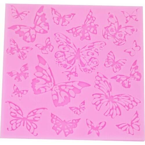 Butterfly Cake Silicone Mold DIY Baking Chocolate Decoration 15-531