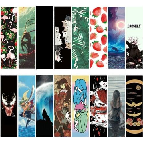 Customized DIY Skateboard Double Rocker Sandpaper Longboard Dance Board Professional Electric Car Waterproof Air Hole Skateboar