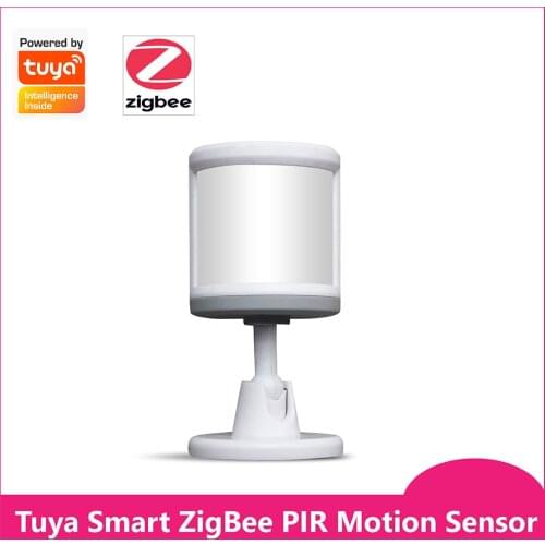 Tuya Smart ZigBee PIR Motion Sensor Detector Wireless Infrared Detector Security Burglar Alarm Sensor Work with Alexa GoogleHome
