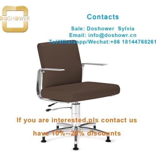 Chair beauty salon with client manicure chair for nail customer chair