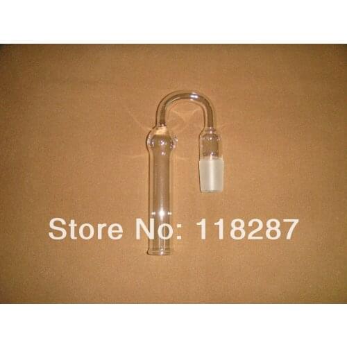 U shape drying glass tube adapter,with 24/29 joint, lab glass