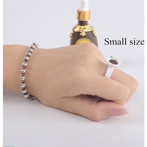 100Pcs Microblading Disposable Tattoo Ink Ring Cups for Permanent Makeup No Divider Pigment Holder Cup Accessories PMU Supplies