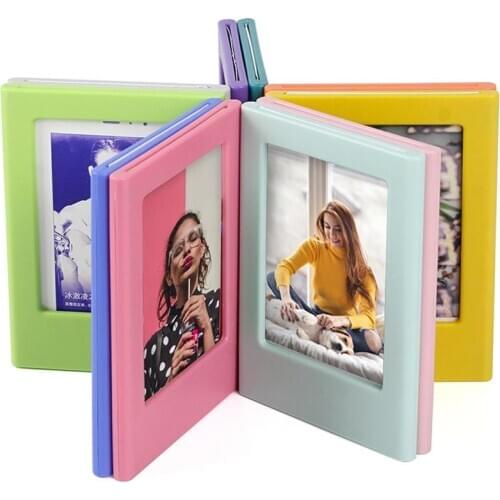 5Pcs 3Inch Magnetic Photo Frame DIY Assembly Picture Holder Decor for Instax Easy Use Photo Holder Magnetic Photo Frame