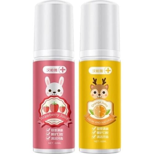 60ml Foam Toothpaste Stain Removal Teeth Mouth Cleaning Toothpaste Stain Remover Whitening Mousse Tooth Paste Dental Care Tool