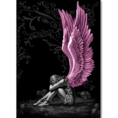 DIY Diamond Painting Angel Girl Full Square 5D Diamond Embroidery Sale Diamond Mosaic Picture Rhinestone Decoration Home GJ636