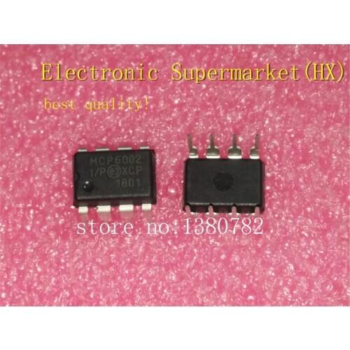 Free Shipping 50pcs/lots MCP6002-I/P MCP6002 DIP-8 IC In stock
