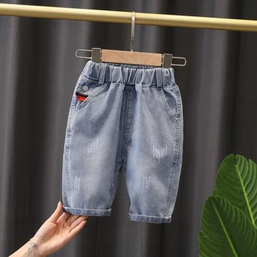 Kids Beach Short Sports Pants Summer Children Denim Shorts Cotton Jeans for Boys Girls Shorts Toddler Panties Casual Baby Shorts