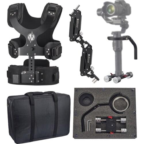 DJI Ronin S Gimbal Support Vest with Dual Support Arm Load 9kg for Zhiyun Crane 2 DJI Ronin S 3-Axis gimbal stabilizer Steadicam