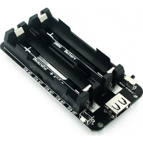 ESP8266 ESP32 Dual 18650 Lithium Battery Shield V8 5V 2.2A 3V 1A Mobile Power Bank Battery Charging Module Micro USB For Arduino