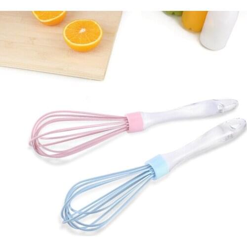 Multifunctional Manual Egg Beater Mixer Mini Plastic Kitchen Egg Whisk Bake Tool Egg Agitator Silicone home portable