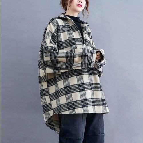 NBHUZEHUA Women's Oversized Shirts
