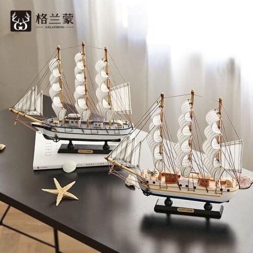 Sailing Model Decoration Creative Home Decoration Personality Small Ornament decorations for home