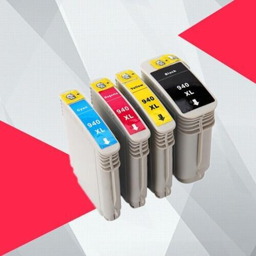 Compatible for hp940 Ink Cartridge Replacement for HP 940 XL 940XL C4906A C4907A C4908A C4909A For HP Officejet Pro 8000 8500